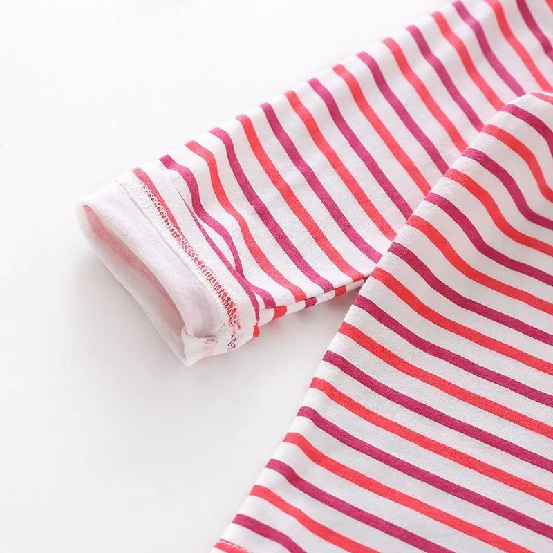 2-piece Striped Pajamas Sets for Children Boy