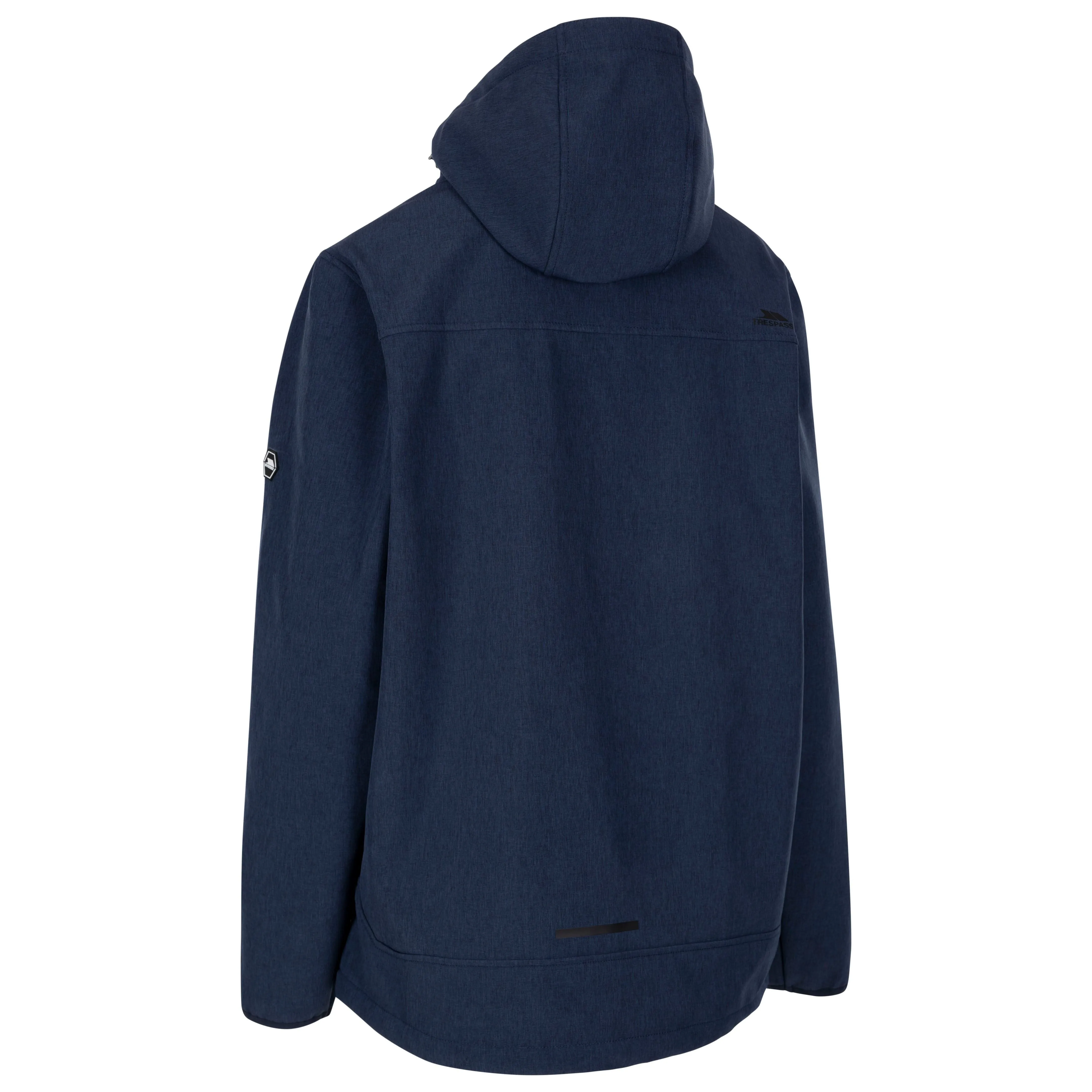 Anak Men's Breathable Softshell Jacket in Navy Marl