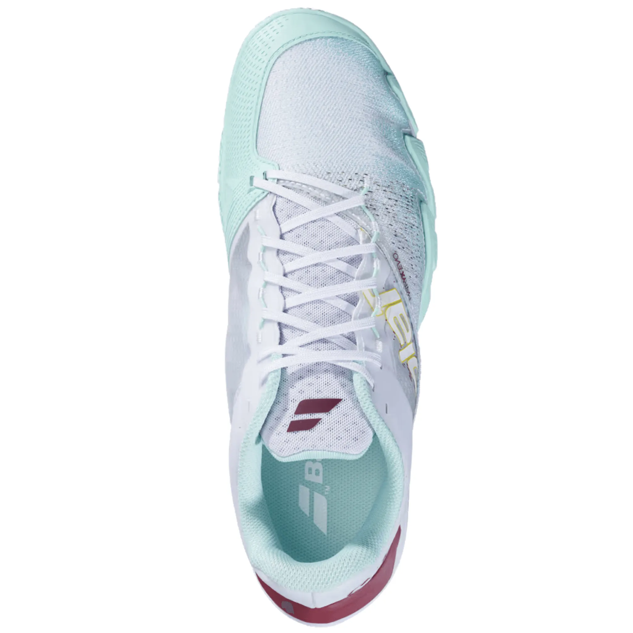 Babolat Jet Premura 2 Men's Padel Shoes in White and Red-2024 Lebron Edition