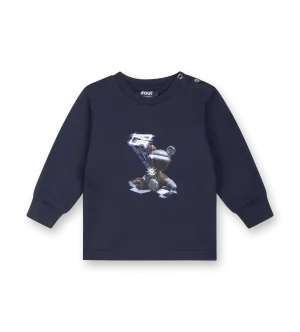 Baby Bear Long Sleeve Marine Blue