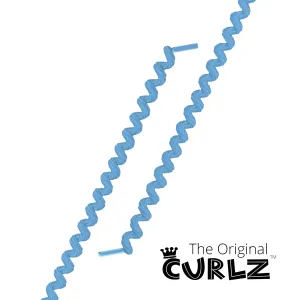 Baby Blue Curlz™ No-Tie Lace