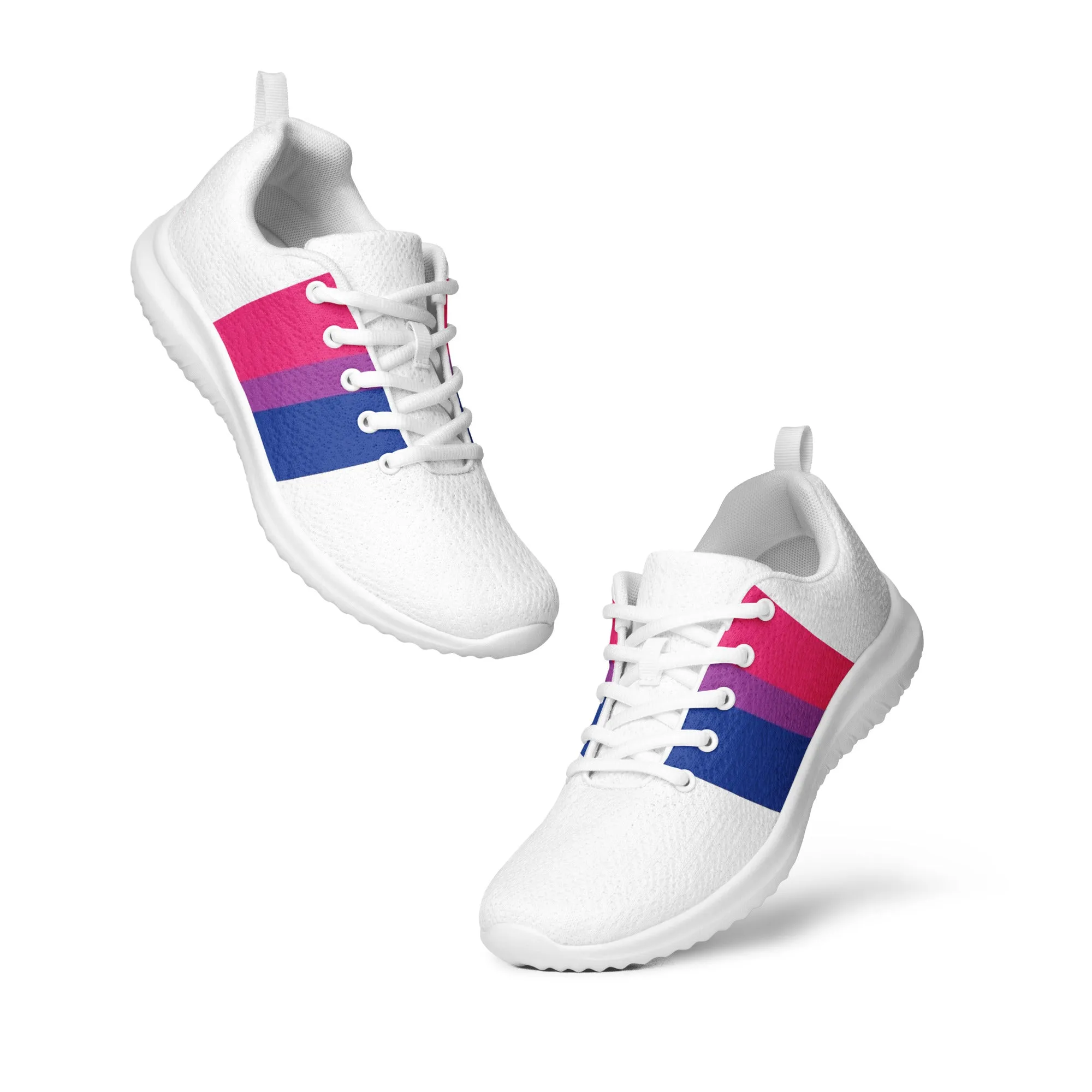 Bisexual Bi Pride Flag Women’s Athletic Shoes