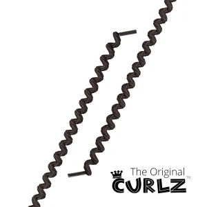 Brown Curlz™ No-Tie Lace