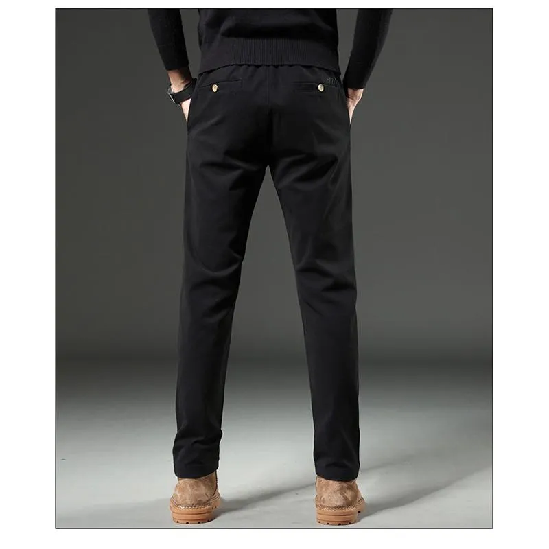 Business Versatile Anti-Static Solid Color Pants