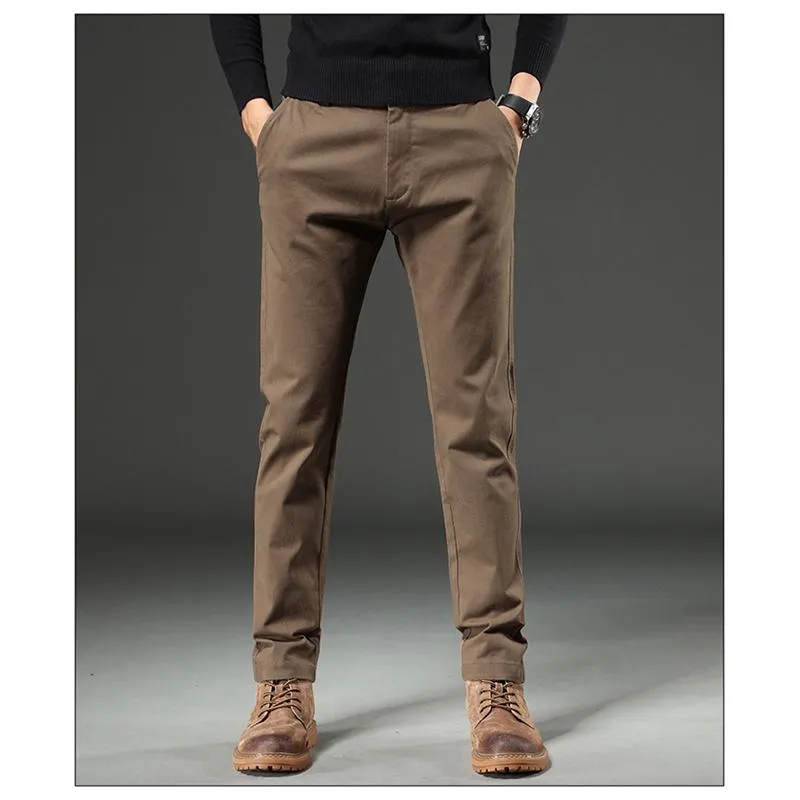 Business Versatile Anti-Static Solid Color Pants