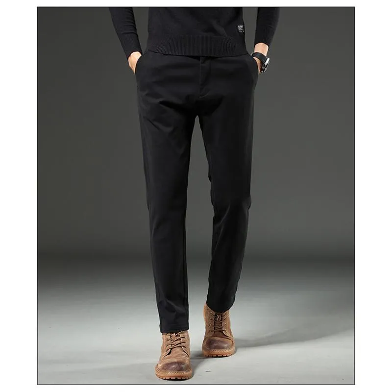 Business Versatile Anti-Static Solid Color Pants