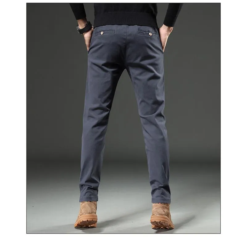 Business Versatile Anti-Static Solid Color Pants