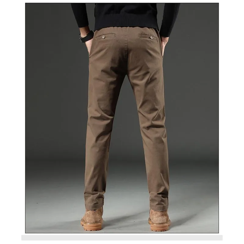 Business Versatile Anti-Static Solid Color Pants