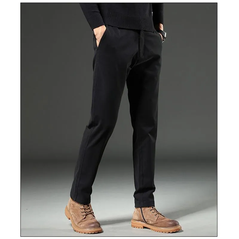 Business Versatile Anti-Static Solid Color Pants