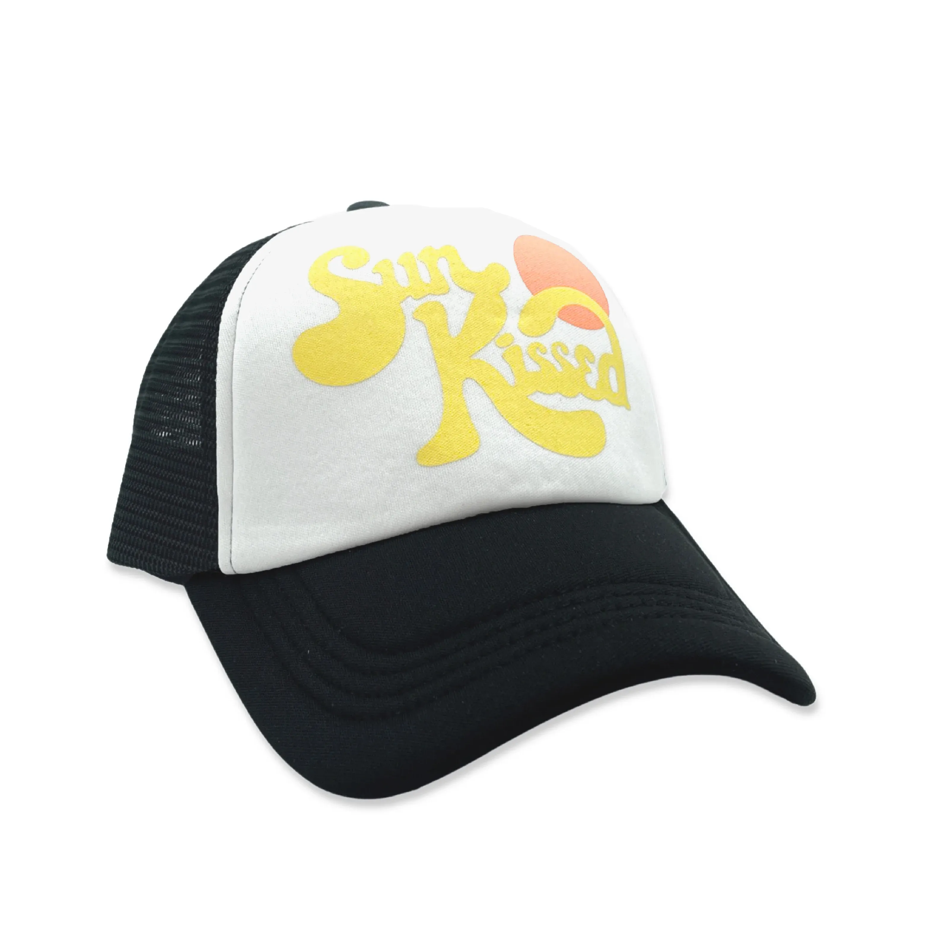 B/W Sun Kissed Trucker Hat