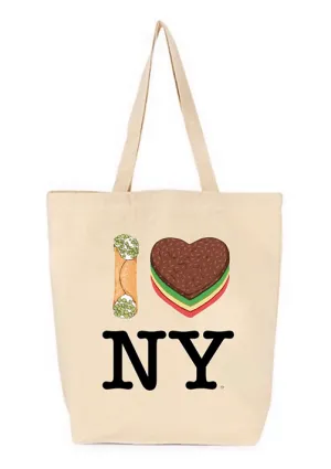 Canvas Tote | Cannoli Rainbow Cookie NY | PiccoliNY