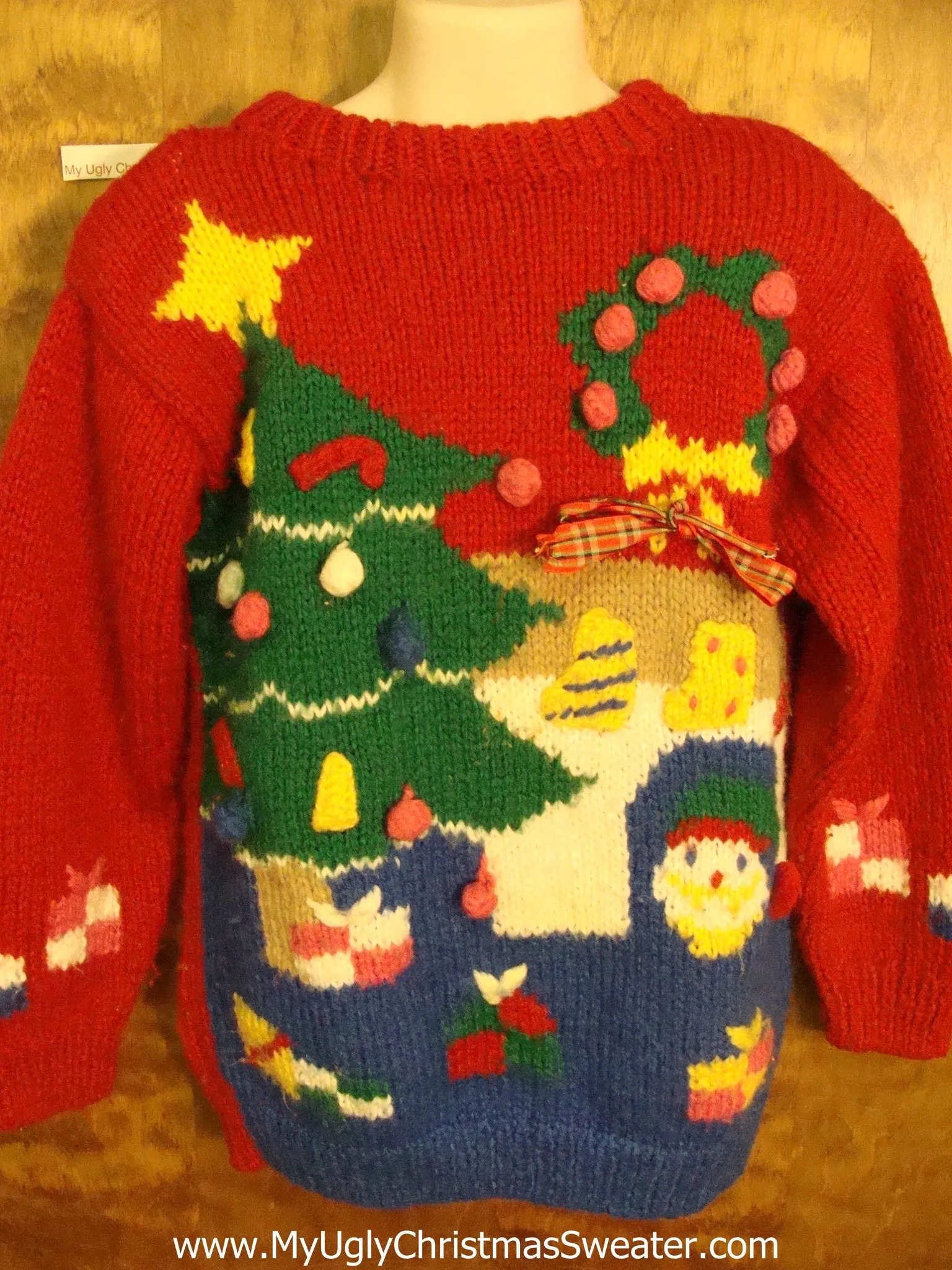 Child Size 80s Horrible Ugly Christmas Sweater Pullover