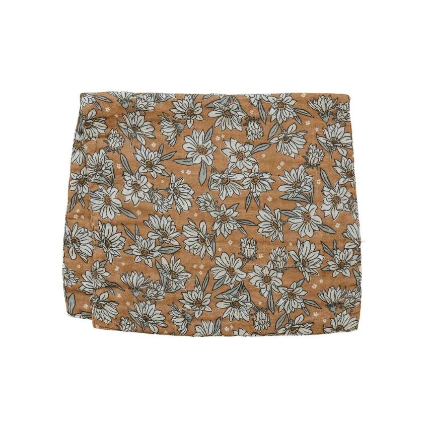 Cotton Muslin Burp Cloth - Magnolia