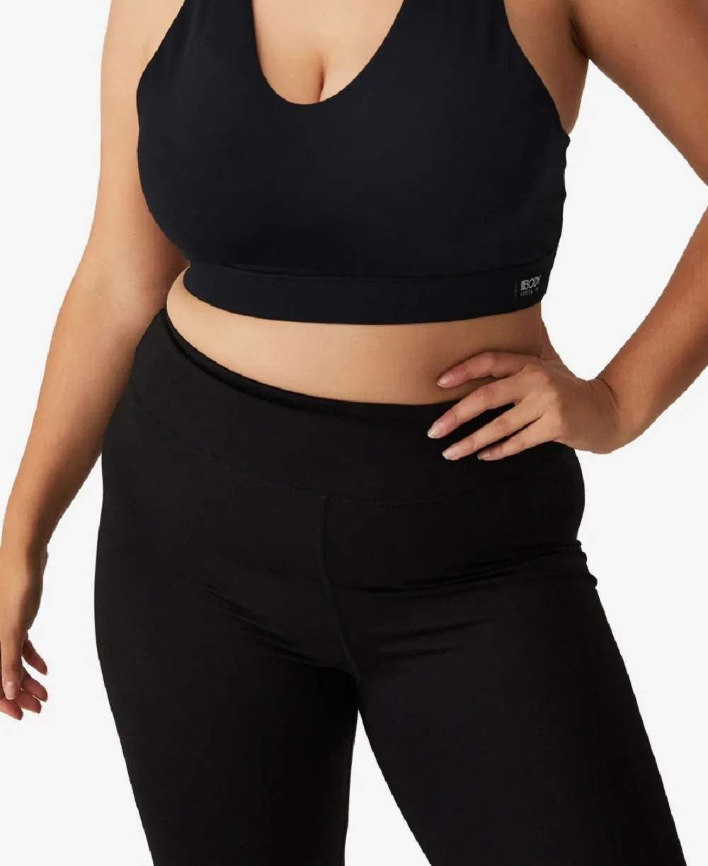 COTTON ON Women's Active Ultimate Workout Crop Top Black