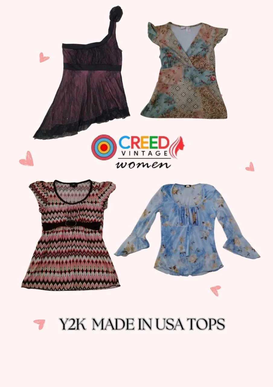 CR2800 Y2K Made In USA Dresses - 12 Pcs