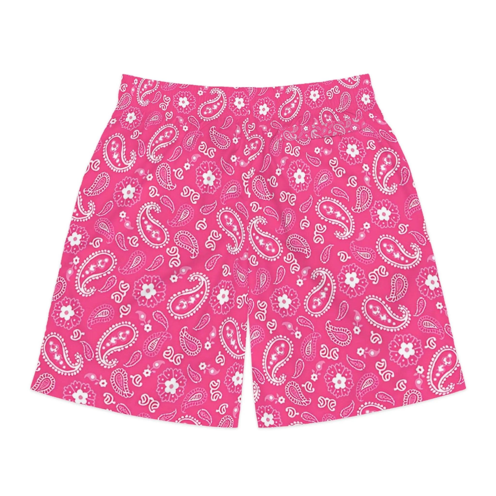 Crowgodshi Men's Pink Colors Hawaiian Shorts