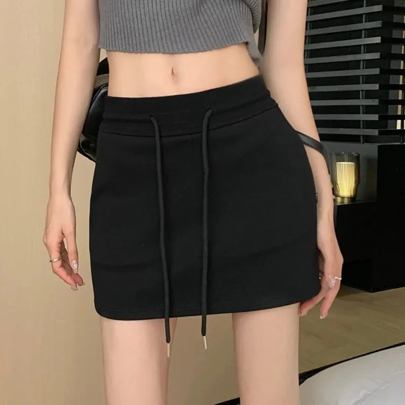 Elastic Waist Mini Sport Yoga Running Skirt