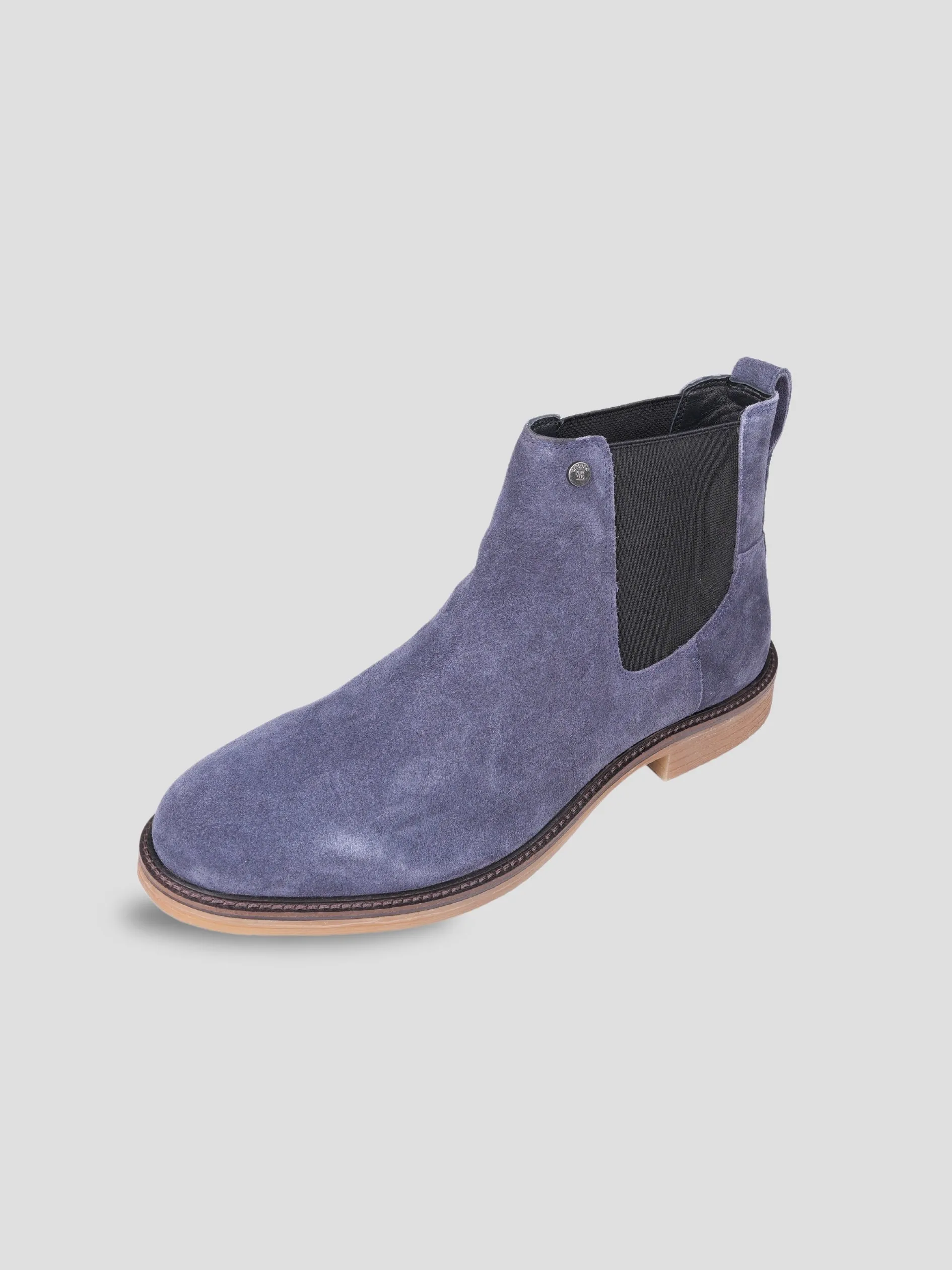 Ezok Leather Slip On Boots For Men