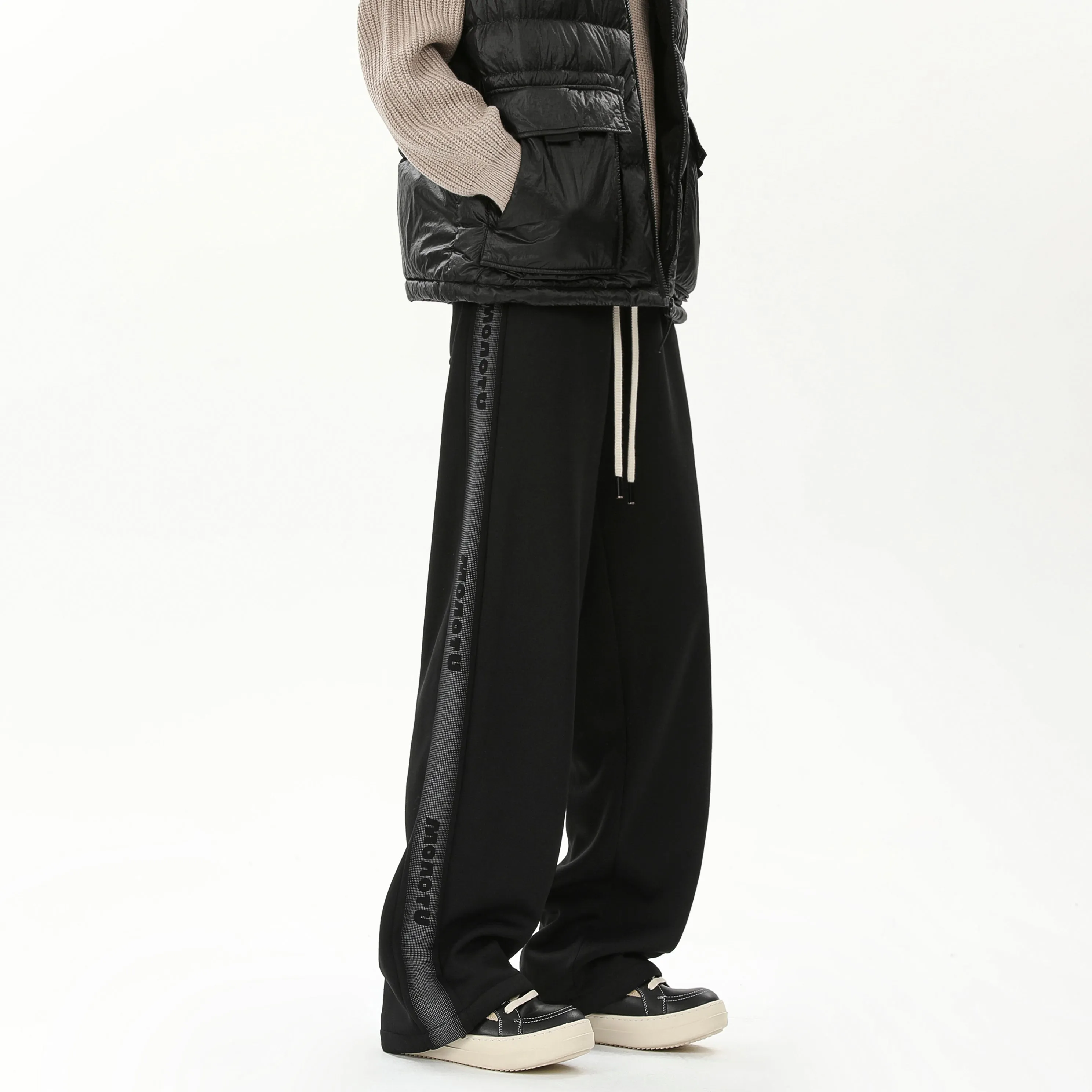 Faire Echo Retro Straight-Leg Casual Pants