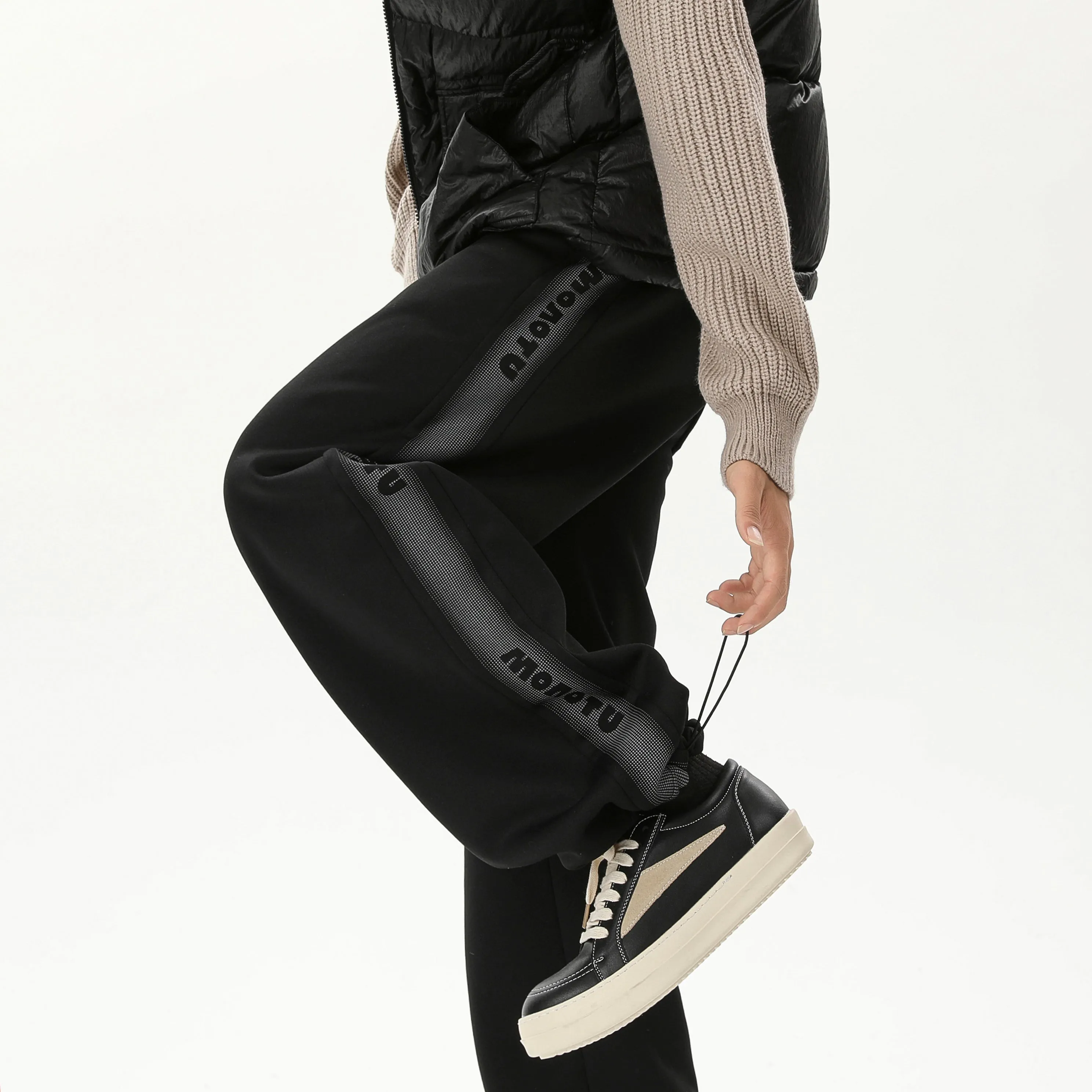 Faire Echo Retro Straight-Leg Casual Pants