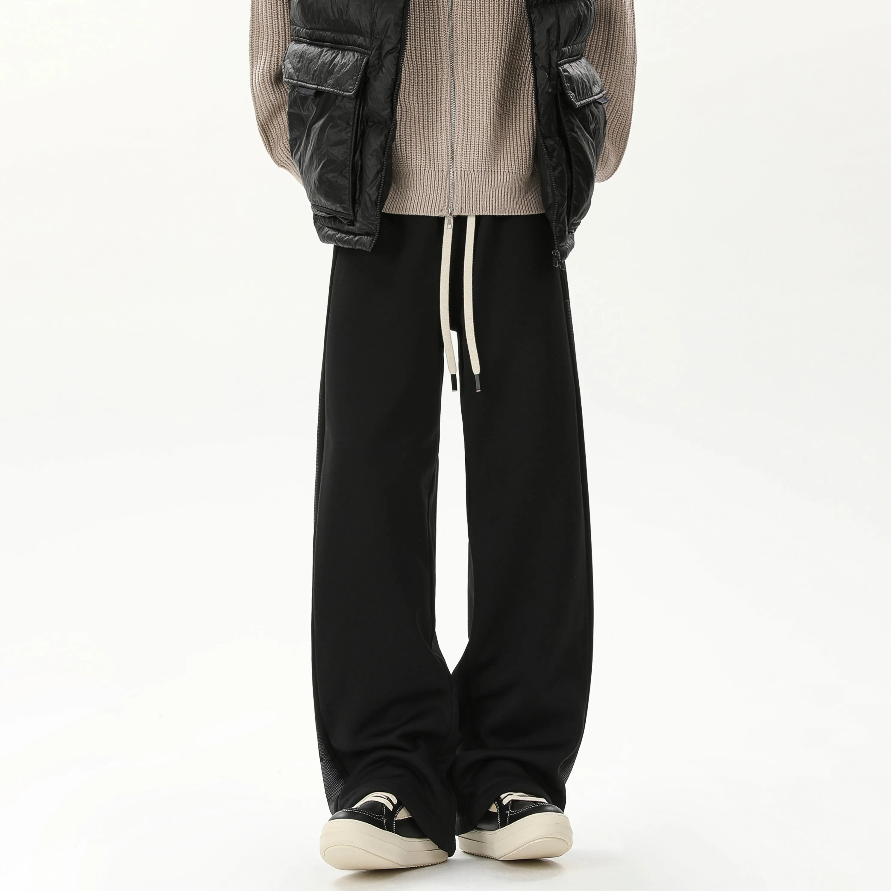 Faire Echo Retro Straight-Leg Casual Pants