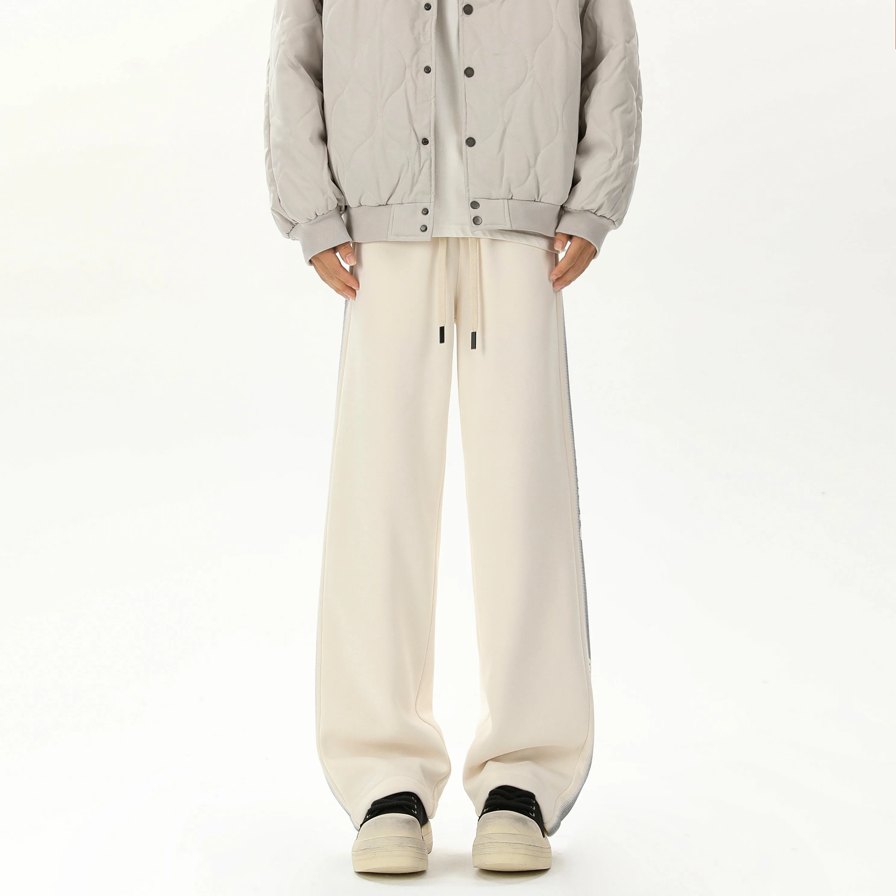 Faire Echo Retro Straight-Leg Casual Pants