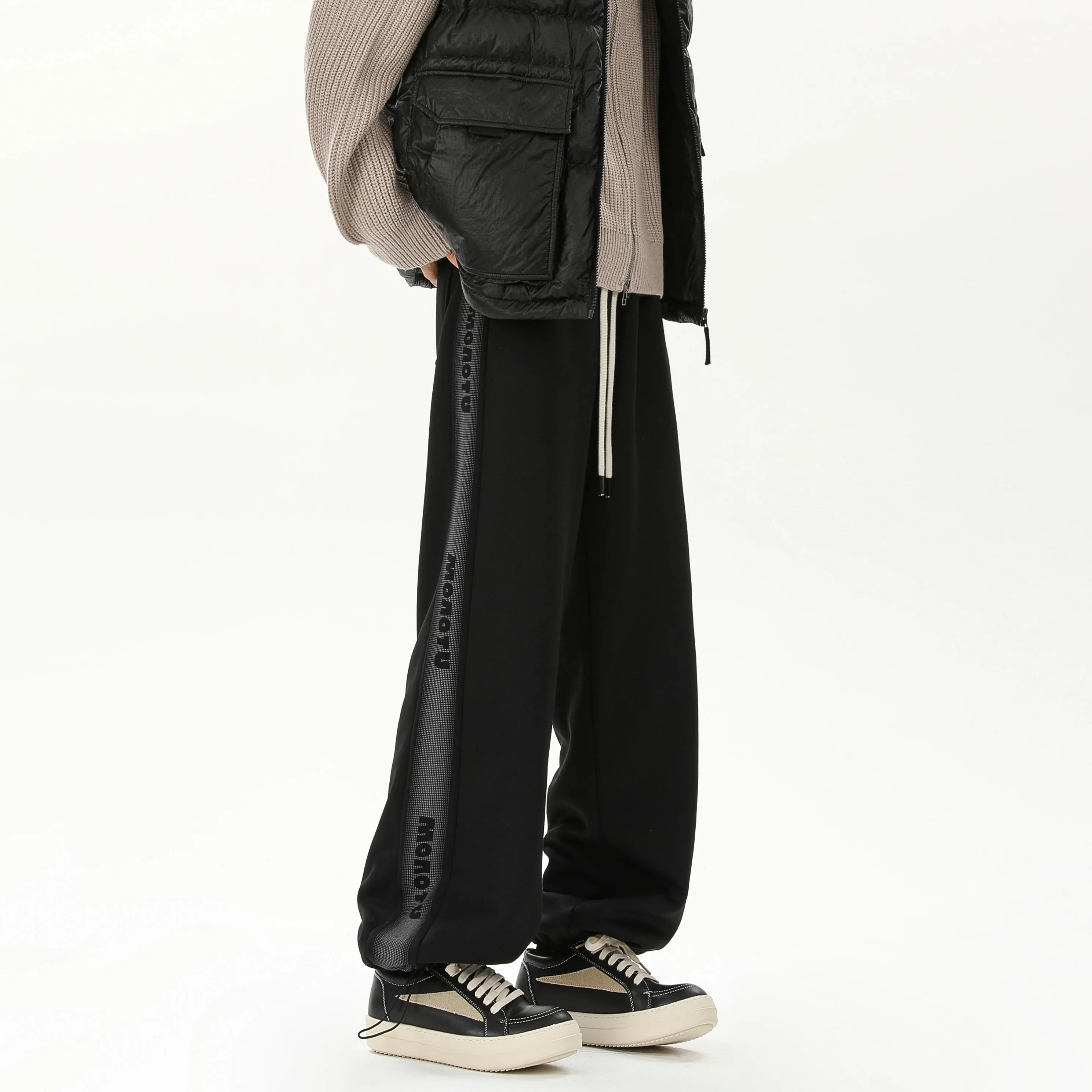 Faire Echo Retro Straight-Leg Casual Pants