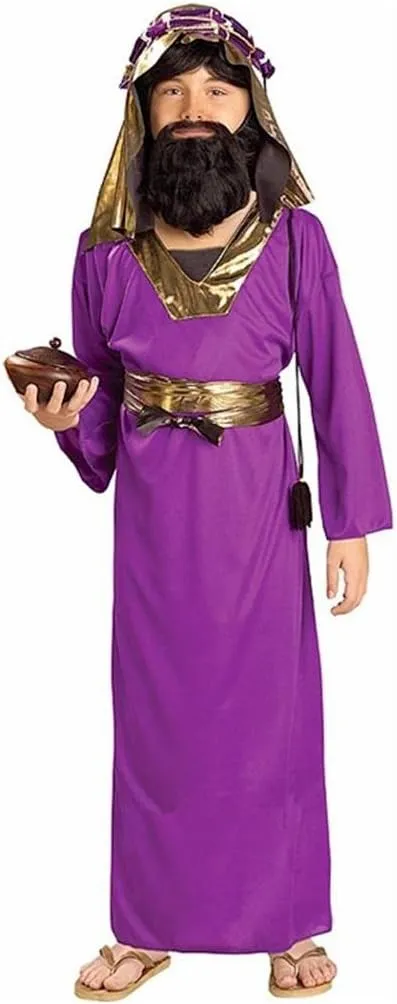 Forum Novelties Purple Wiseman Kids Costume