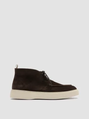 FRAME 002 - Brown Suede Chukka Boots