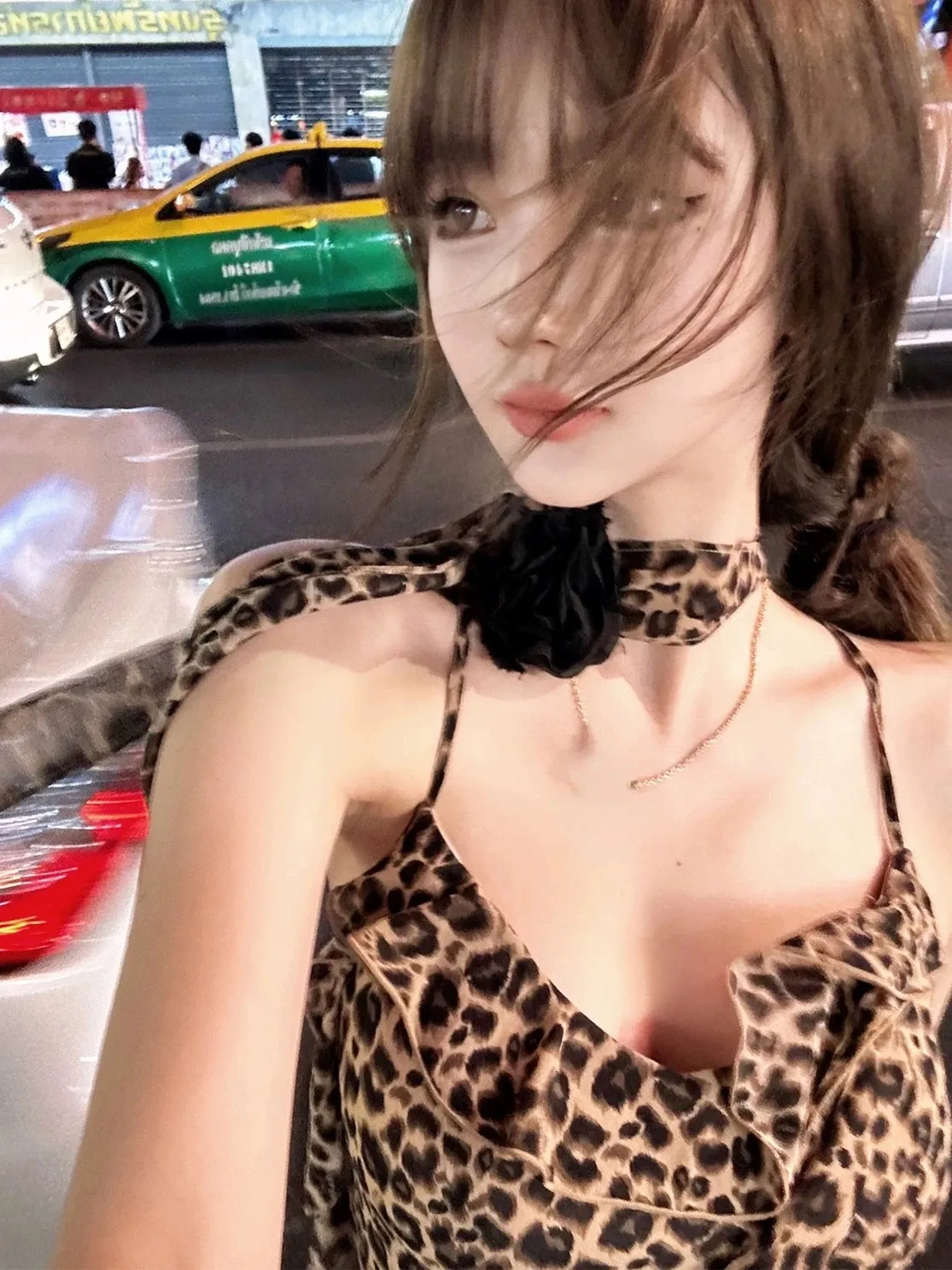 Girlary 2000s Vintage Leopard Vest Women Casual Y2k Crop Tops Sexy Female Outwear Summer Korean Fashion Elegant Tank Tops Blouse Shirt