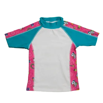 Girls 2-6 Short Sleeve Rashguards