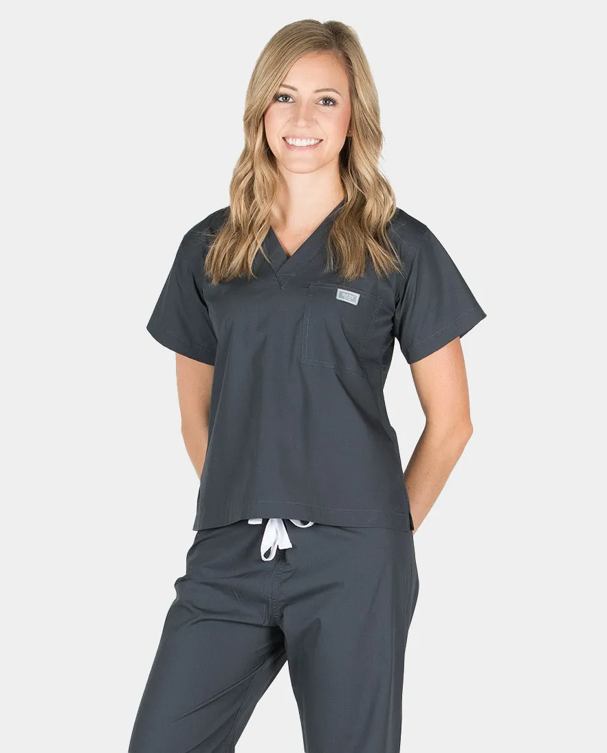 Grey Label Simple Scrub Tops