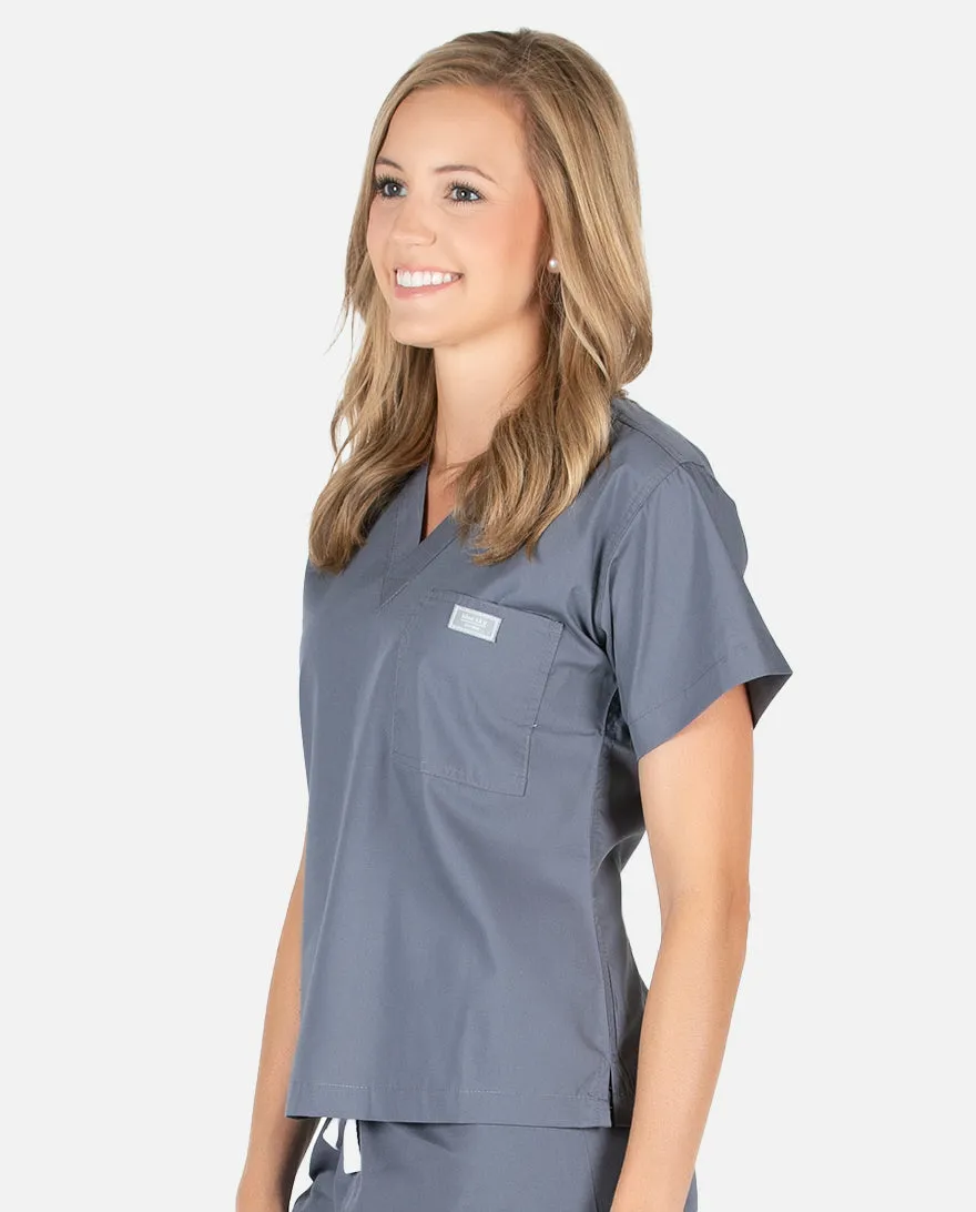 Grey Label Simple Scrub Tops