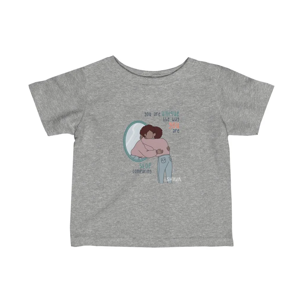 IAC  KIDS T-Shirts  Infant Fine Jersey Tee / You are Unique