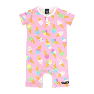 Ice Cream Summer Suit in Light Blossom - 1 Left Size 18-24 months