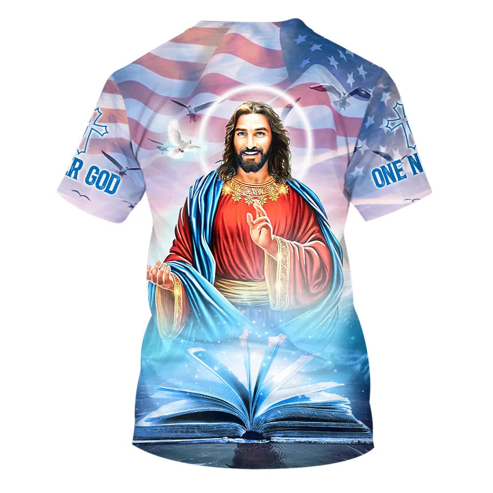 Jesus Christ 3d All Over Print Shirt - Christian 3d Shirts For Men Women