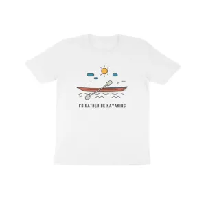 Kayaking Printed Tshirt for Boys and Girls