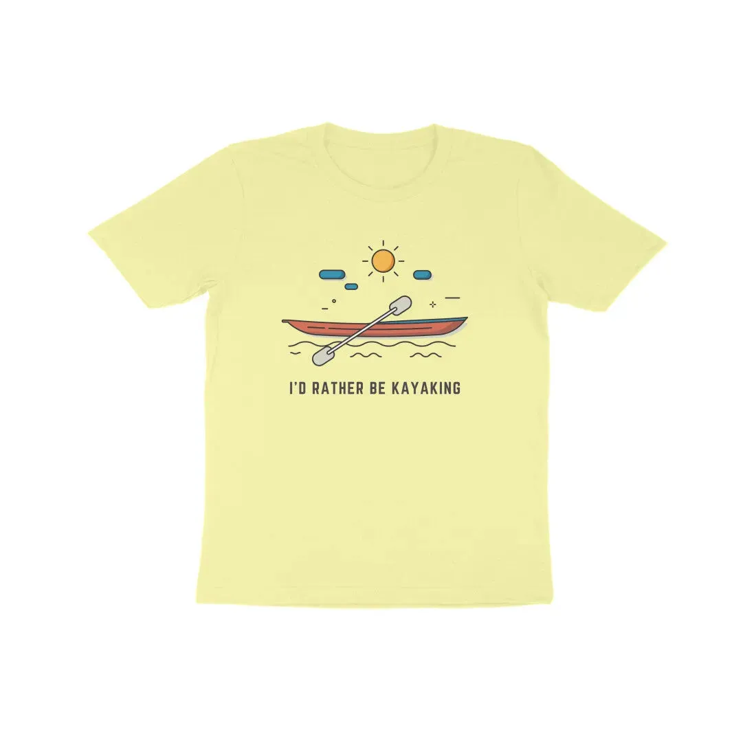 Kayaking Printed Tshirt for Boys and Girls