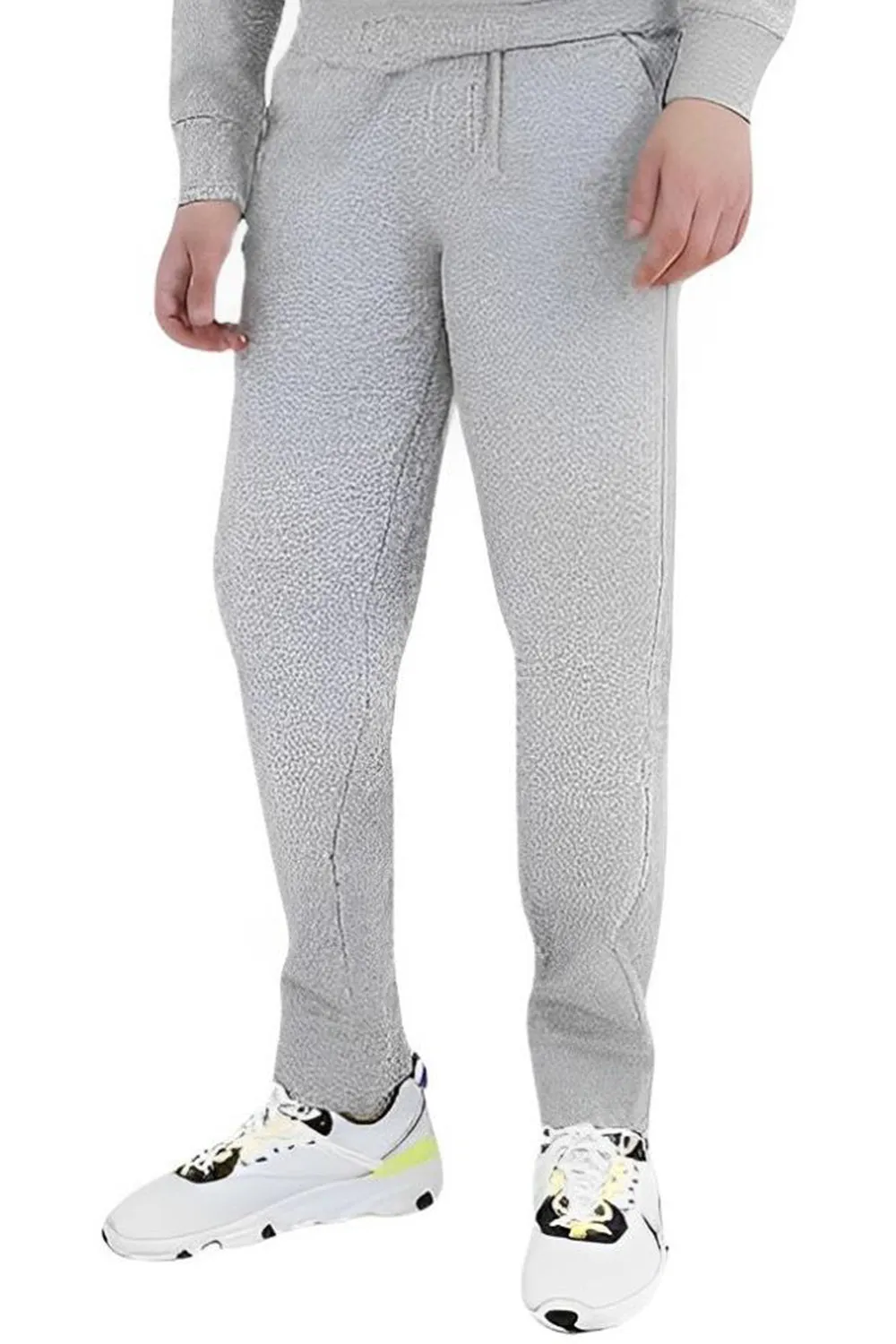 Kids Warm Plain Fleece Joggers