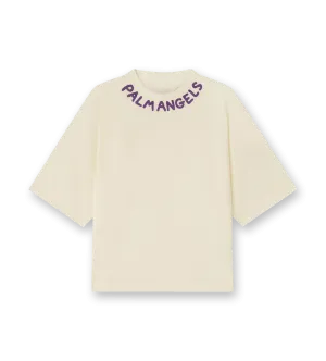 Logo Oversize T-shirt Butter Purple