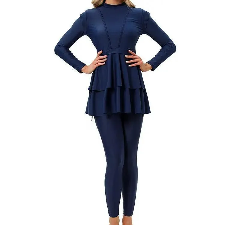 MB002  3pcs Burkini Modest Swimsuit 2022 New Arrival