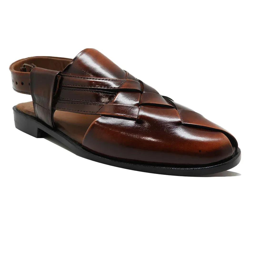 MEN TRADITIONAL PESHAWARI CHAPPAL C-236