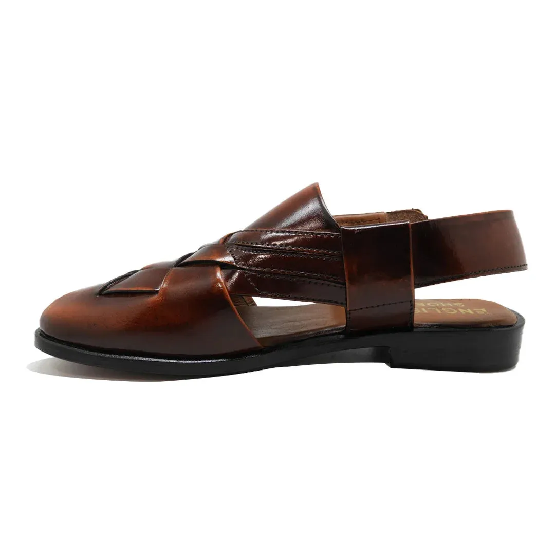 MEN TRADITIONAL PESHAWARI CHAPPAL C-236