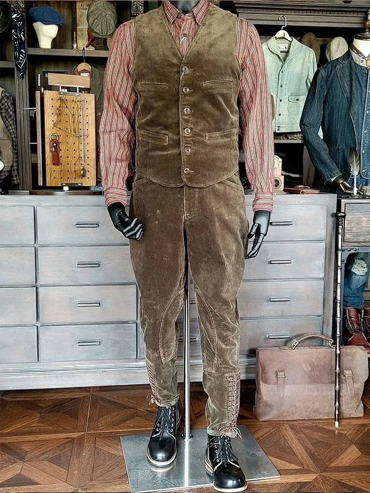 Men's Corduroy Riding Breeches