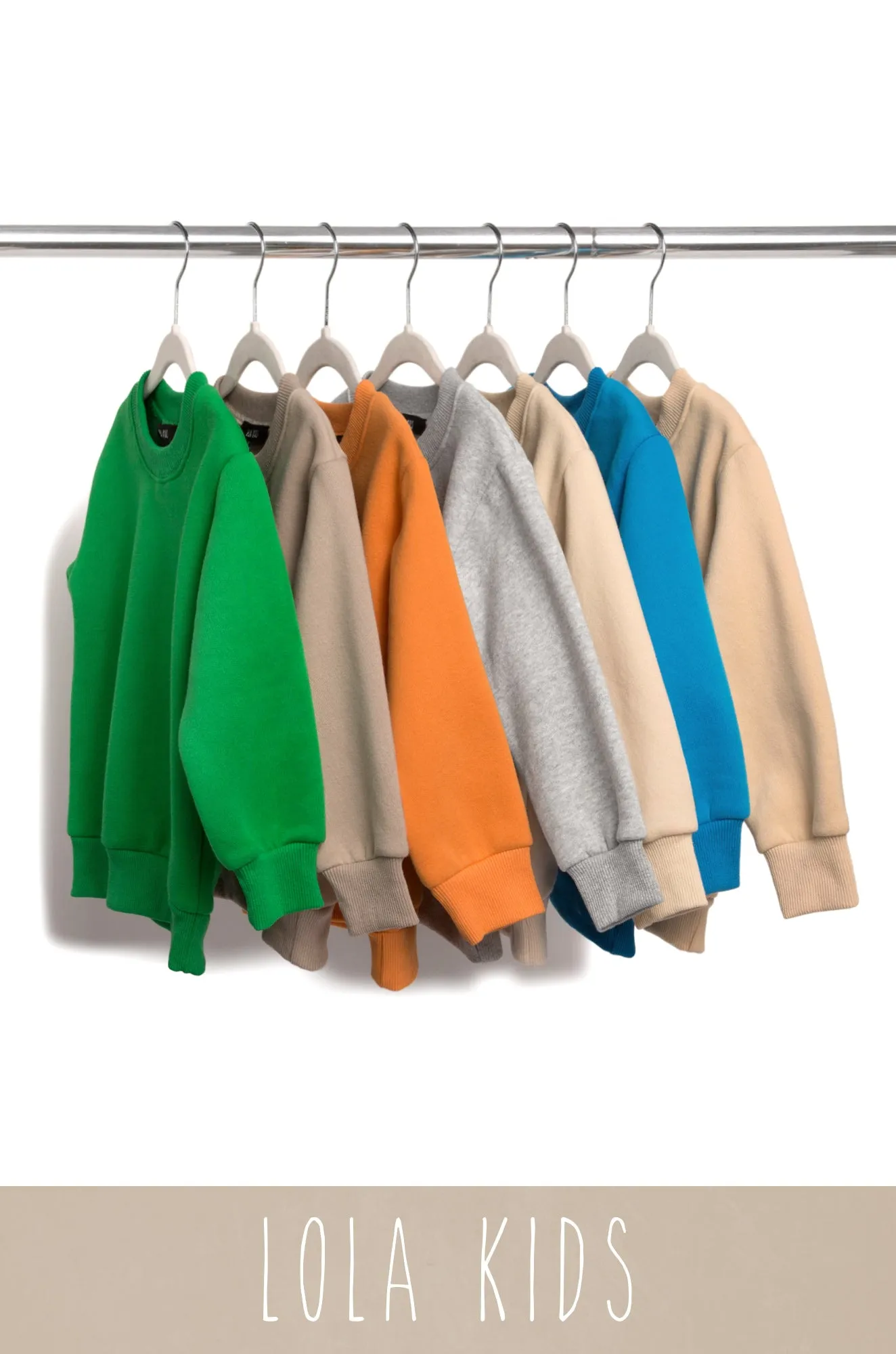 Mini Cozy Feels Kids Crewneck Sweater - Green