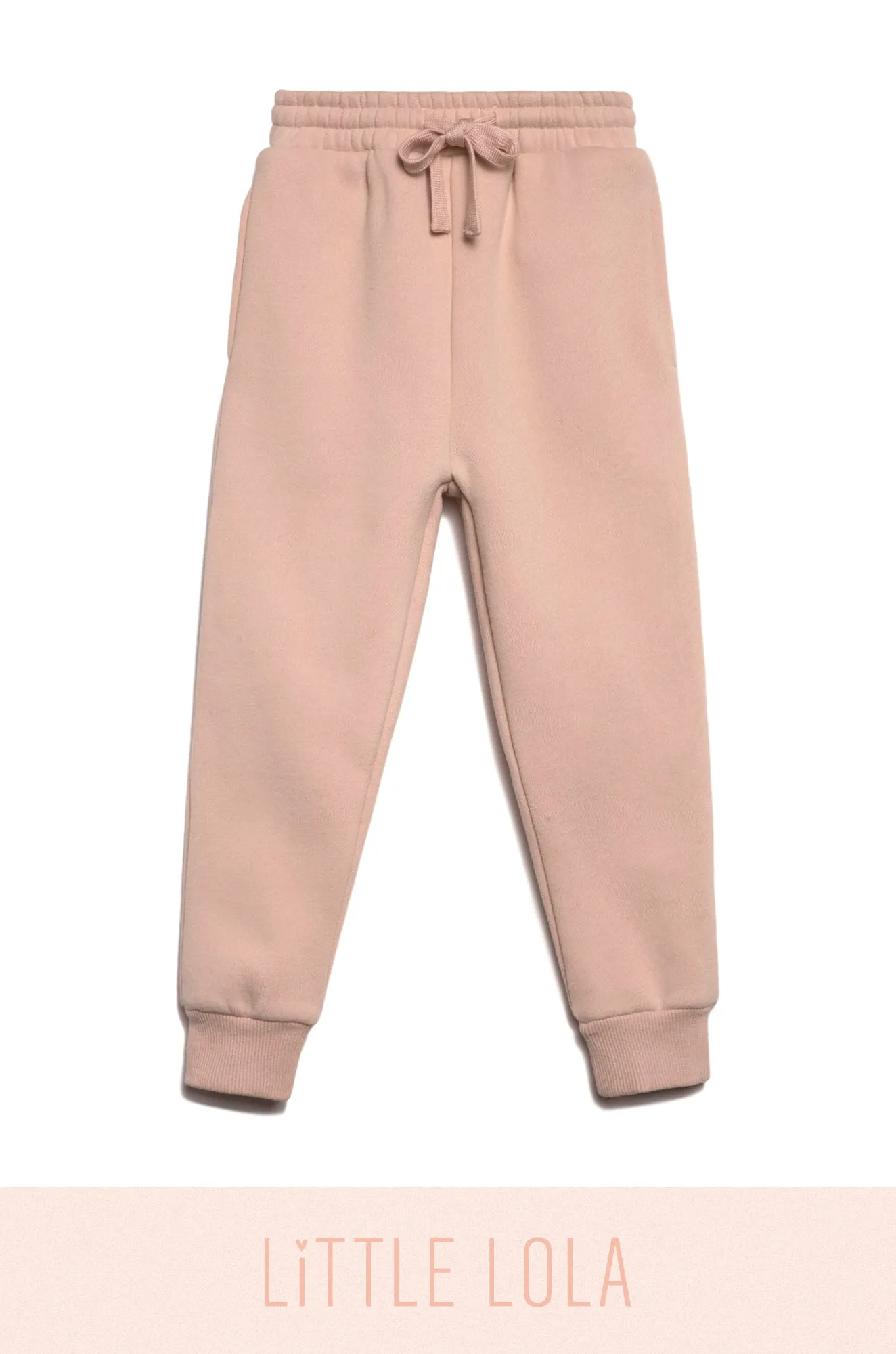 Mini Cozy Feels Kids Jogger Pant - Light Pink