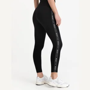 (Original)Women Sports Pants - Leggings- BlackXSilver2