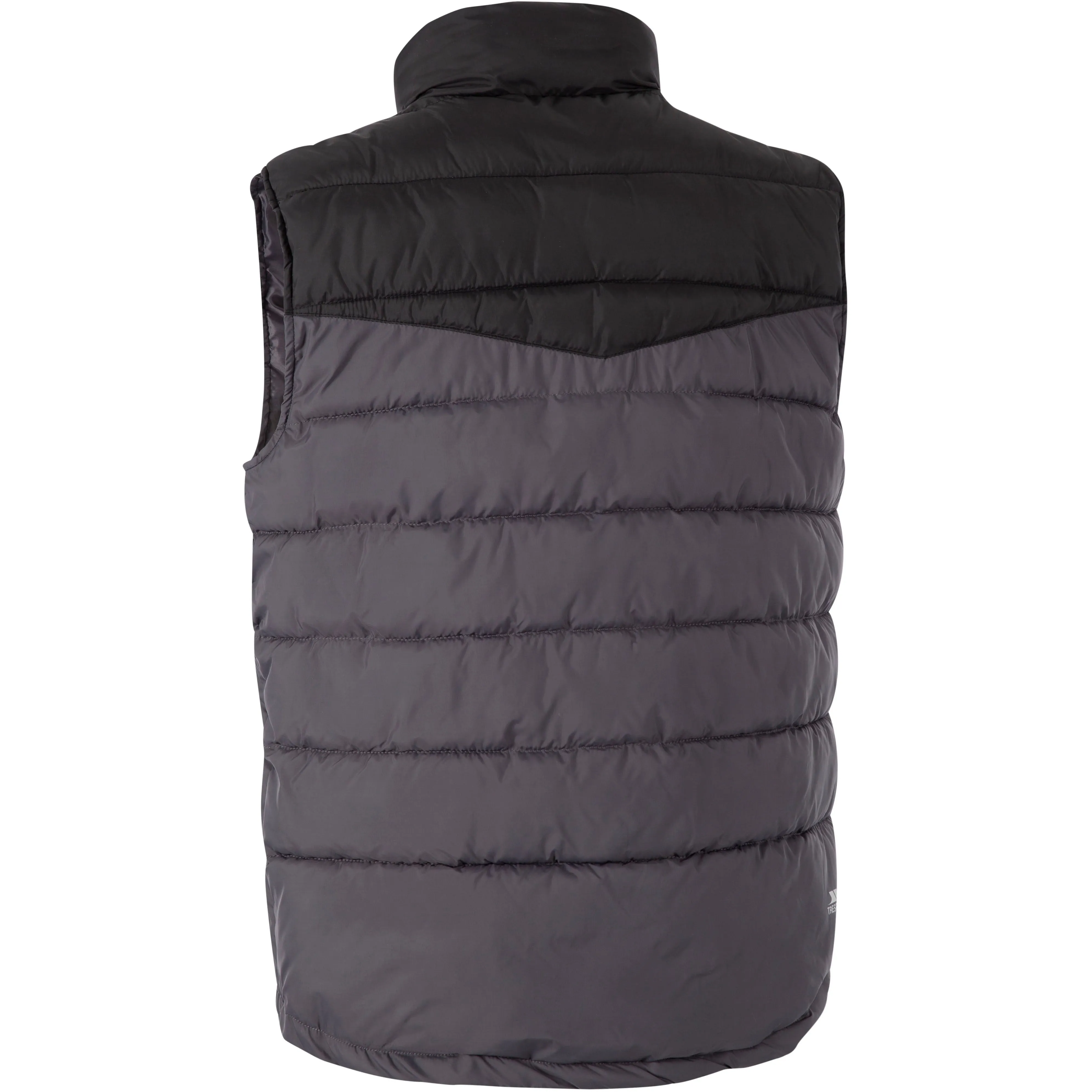 Oskar Men's Padded Gilet / Bodywarmer in Black and Grey