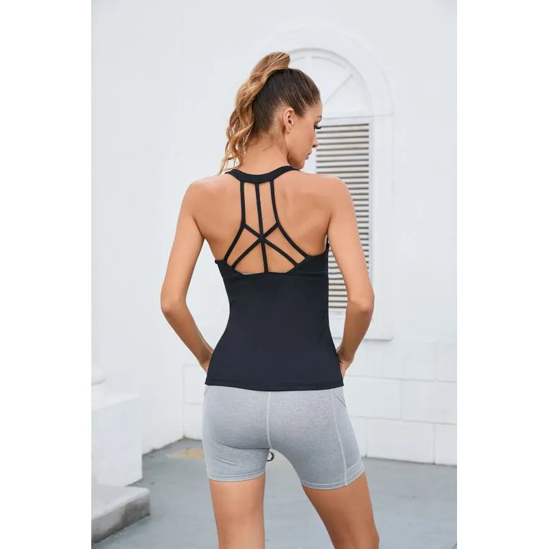 Outdoor Fitness Yoga Hunchback Running Sports Tank Top