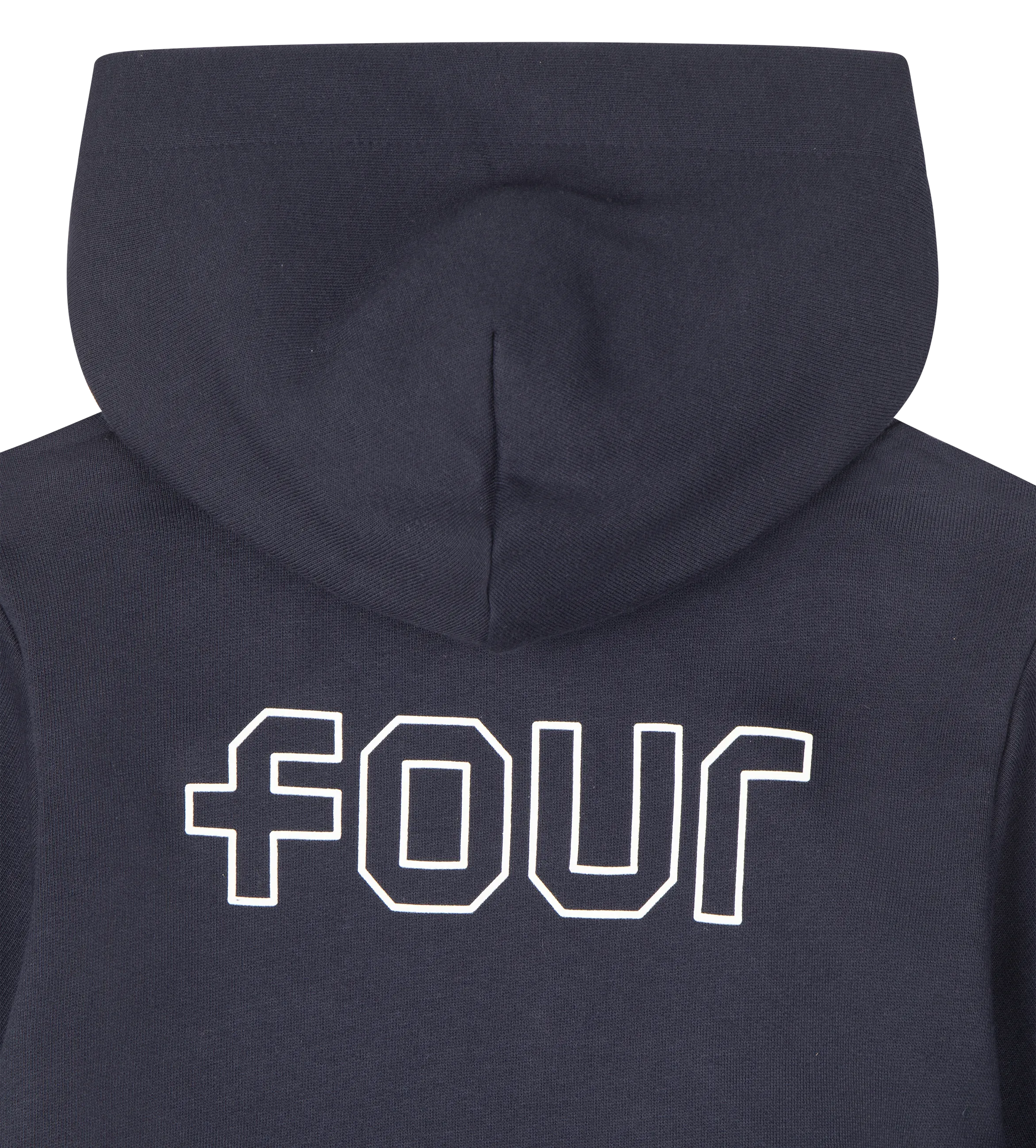 Outline Logo Hoodie Marine Blue